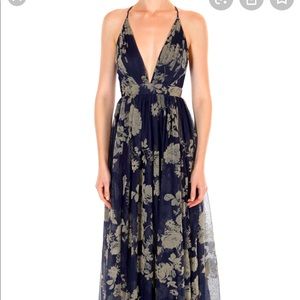 Floral Maxi Tulle Dress